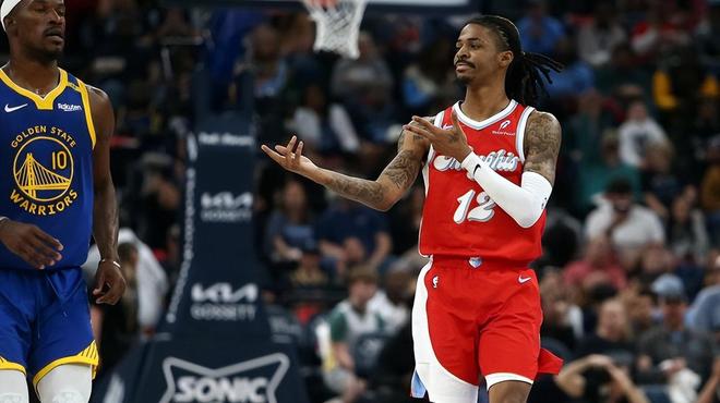 灰熊队球星在社交媒体晒训练照 灰熊队球星在社交媒体晒训练照